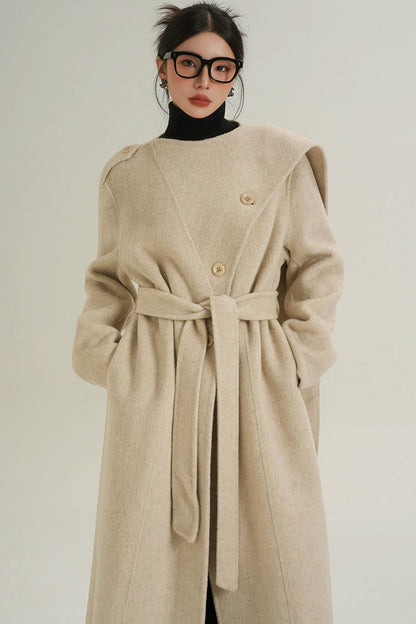 Double-Sided Wool Coat