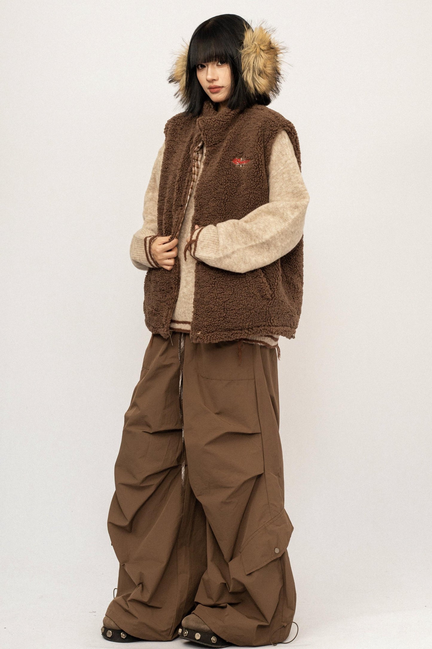 Retro Plaid Quilted Jacket