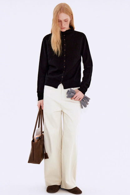 Cloud-Like Wool Cardigan