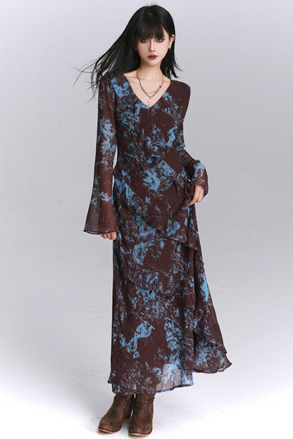 Atmospheric Slim Fit Casual Dress