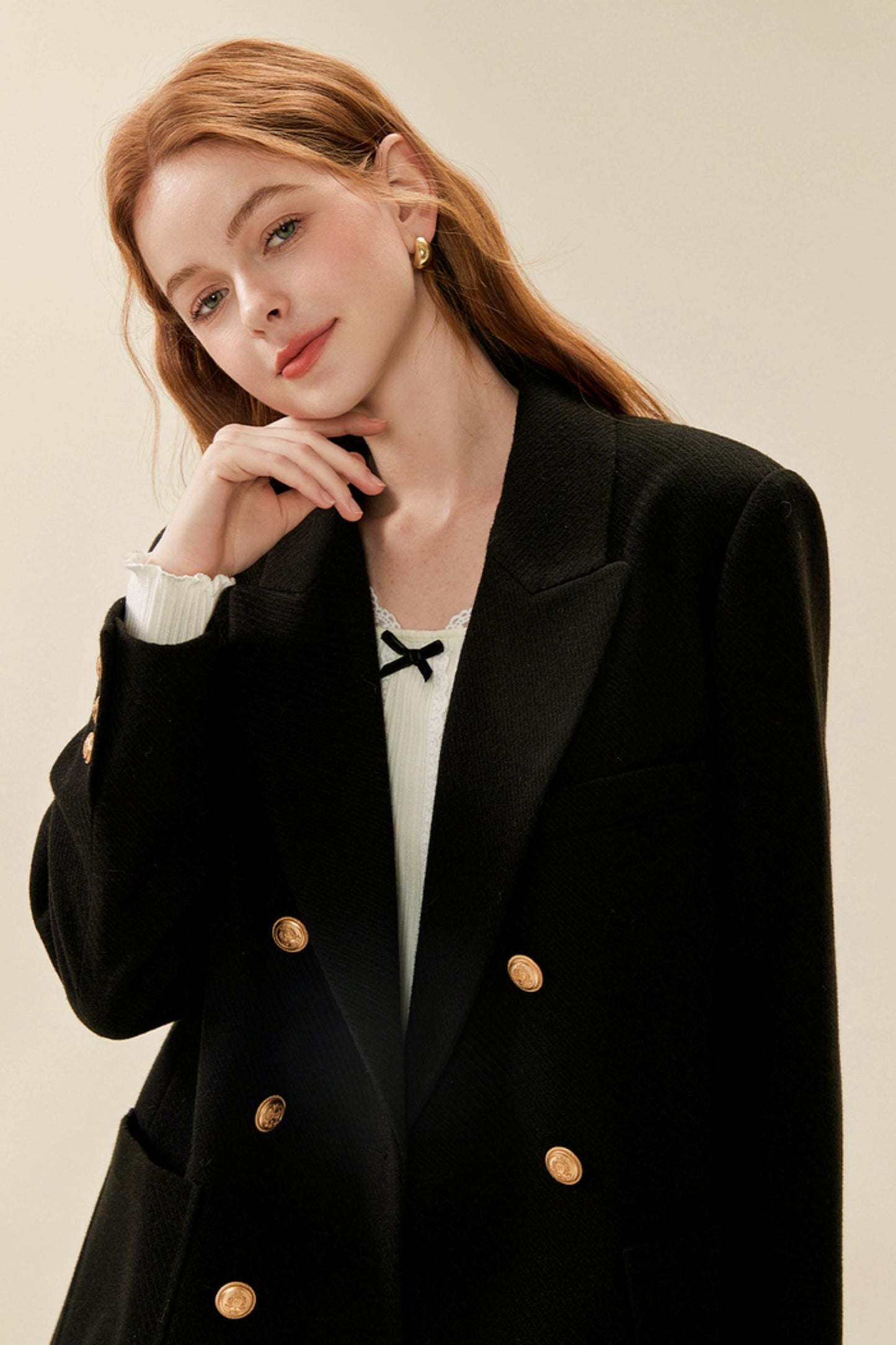 Loose British Tweed Blazer