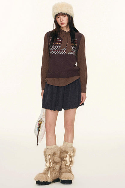 Eco-Friendly Winter Fur Collar