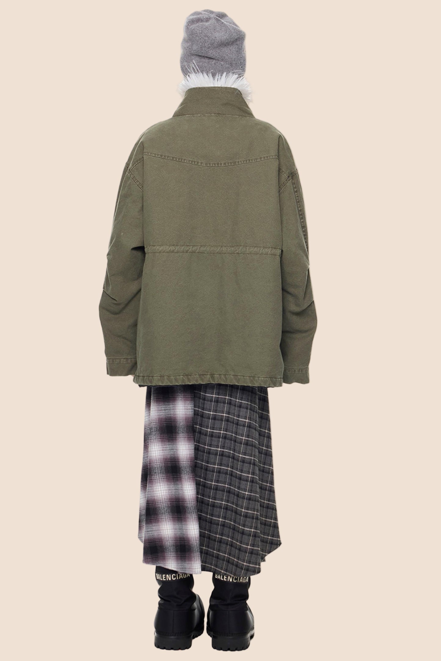 Fur Collar Vintage Jacket