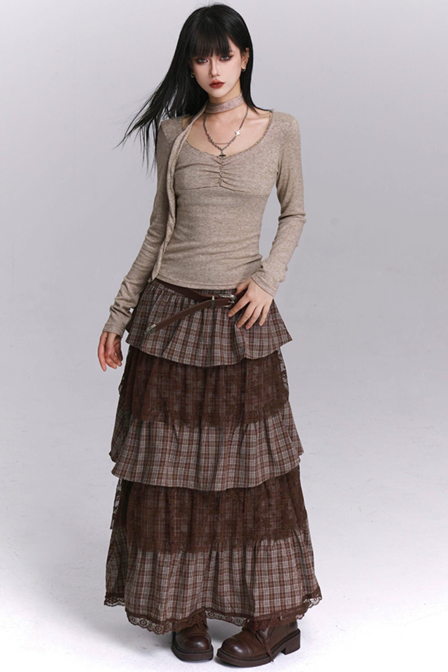 Feminine Silhouette Autumn Top