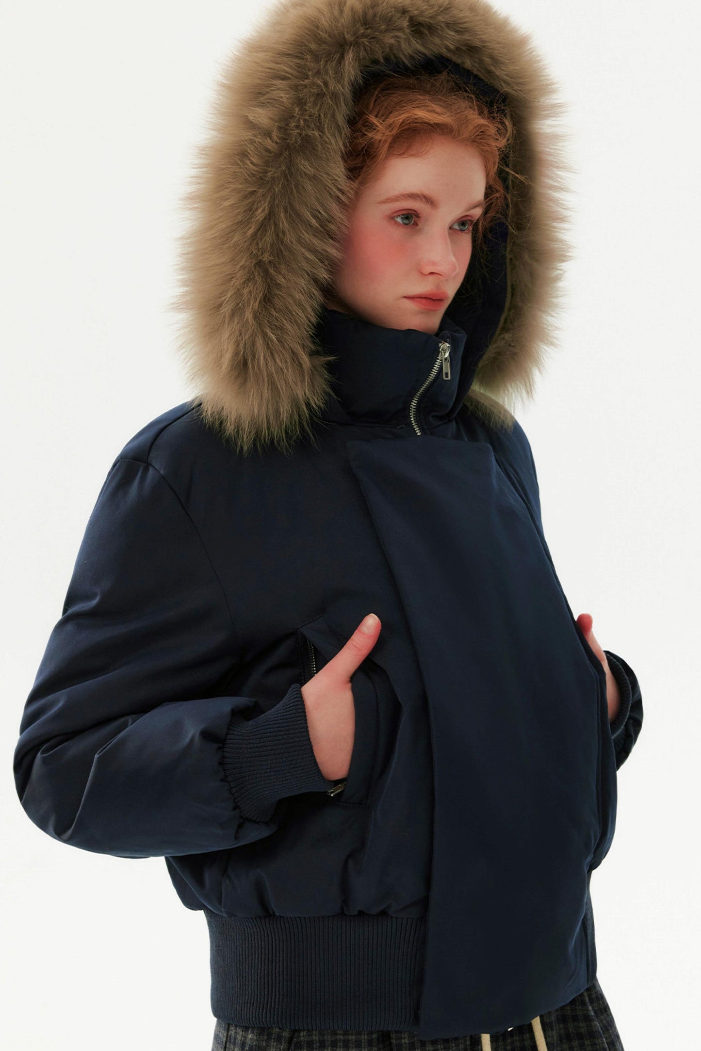 White Duck Hooded Jacket