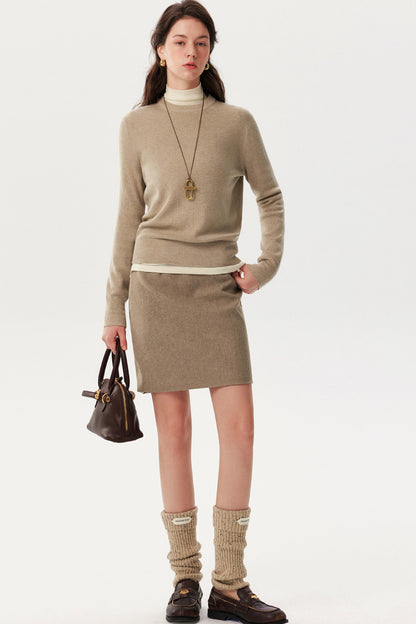 French Wool Blend Sweater