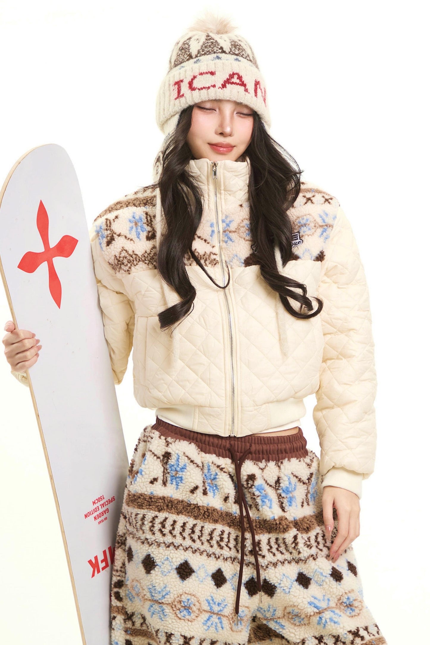 Loose Hooded Warm Cotton Jacket