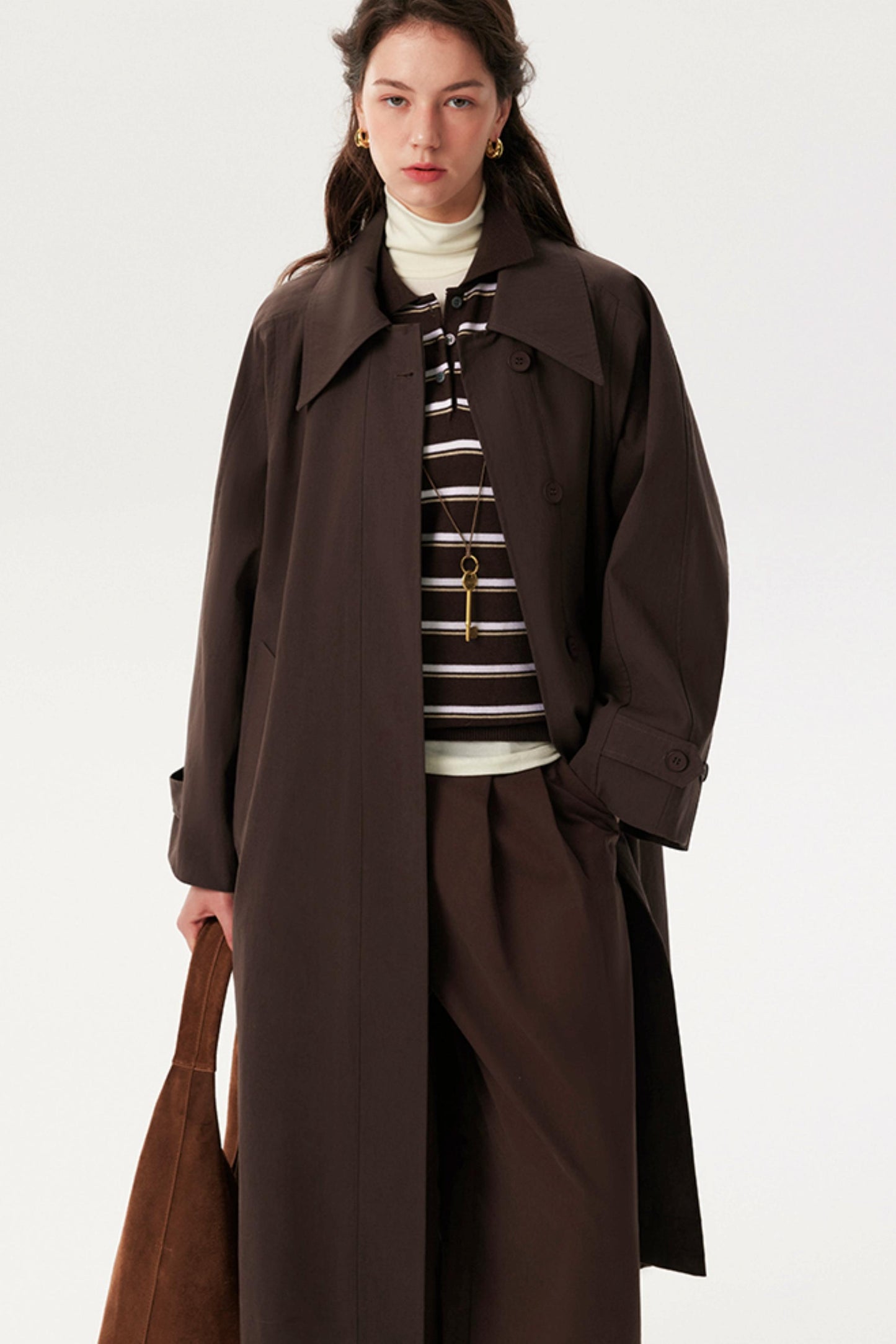 Autumn Tie-Up Trench Coat