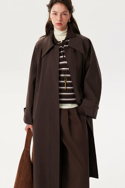 Autumn Tie-Up Trench Coat