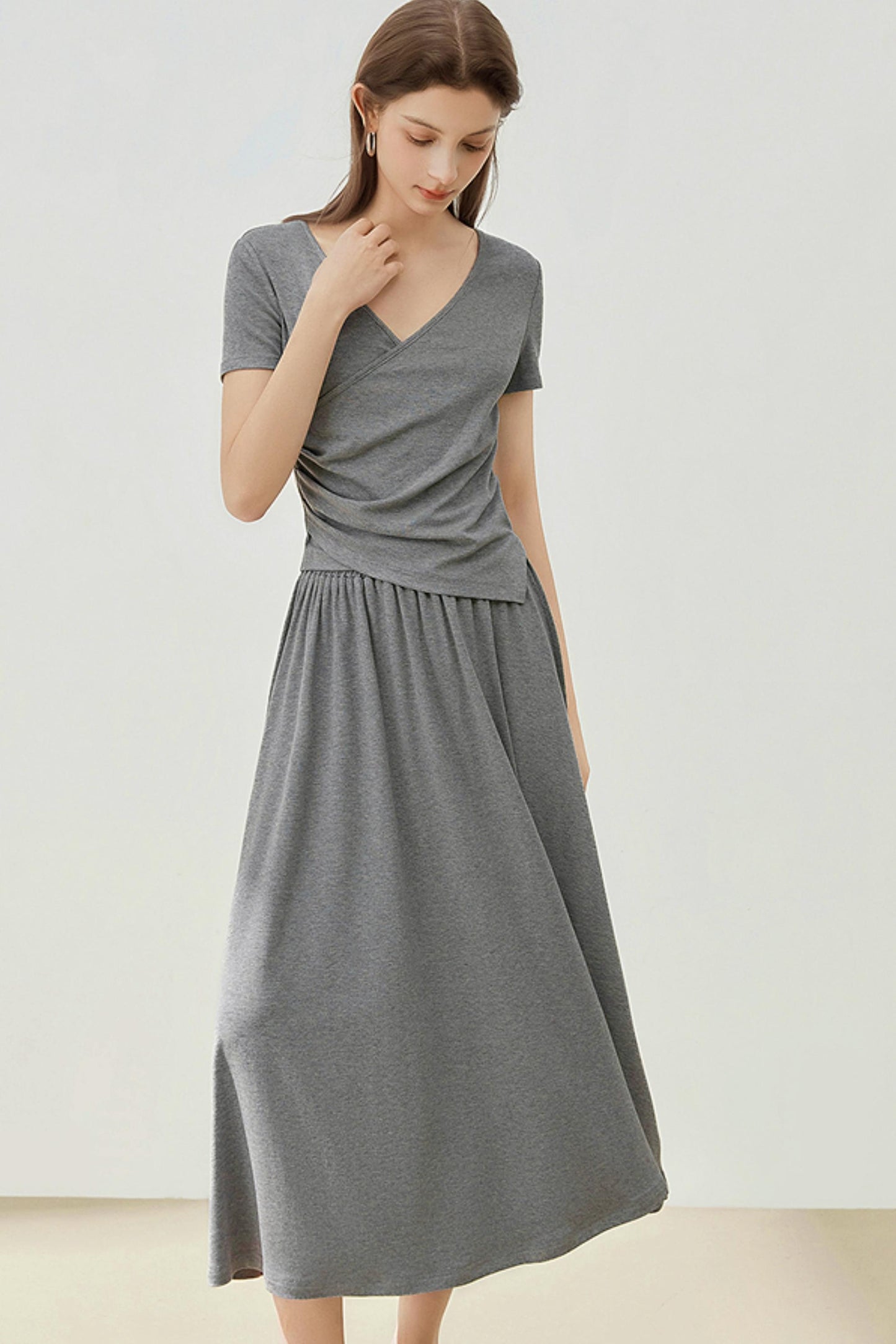 Summer Irregular Two-Piece Dress Set