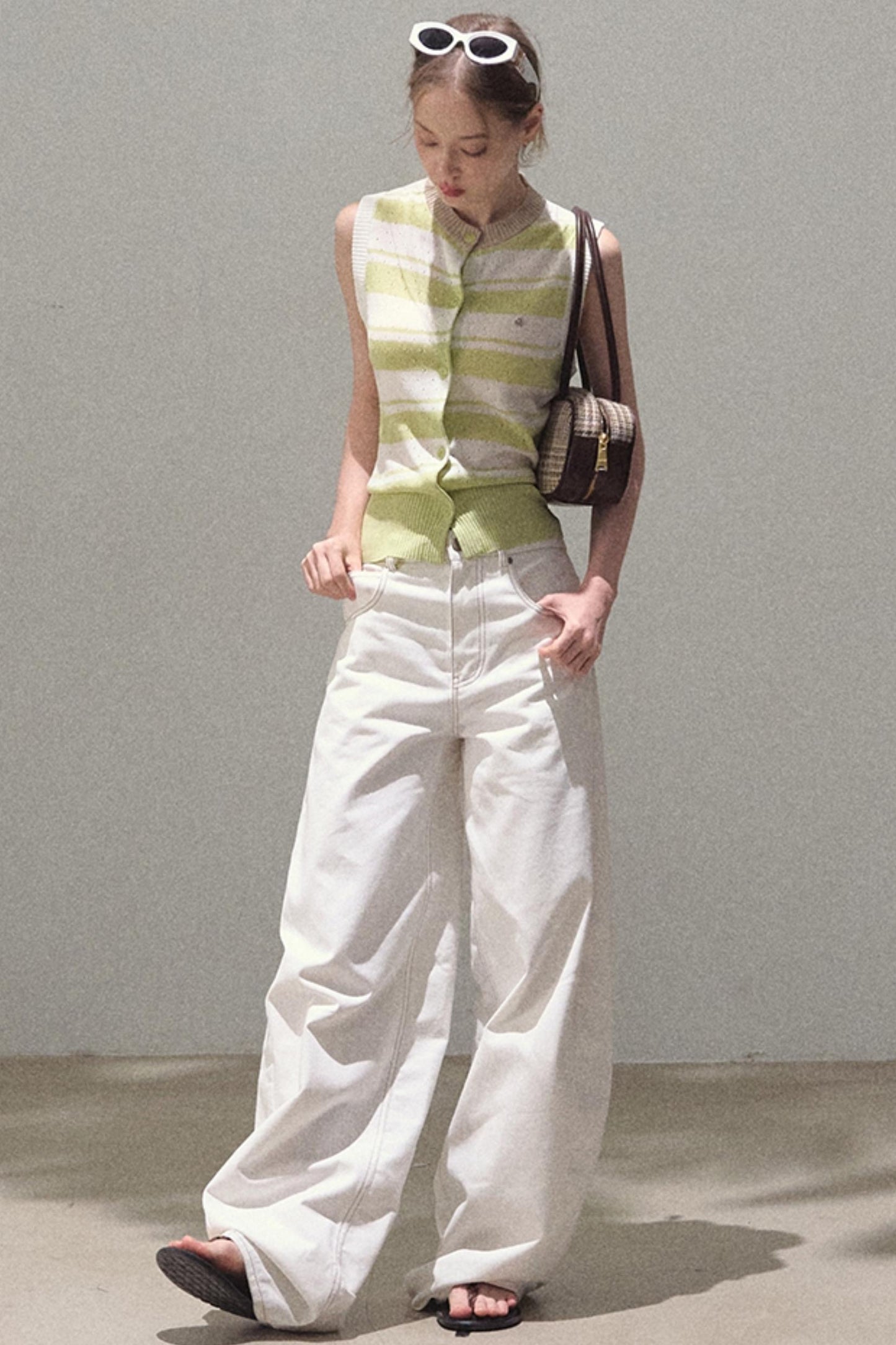 Vintage Rhinestone Halo Jeans