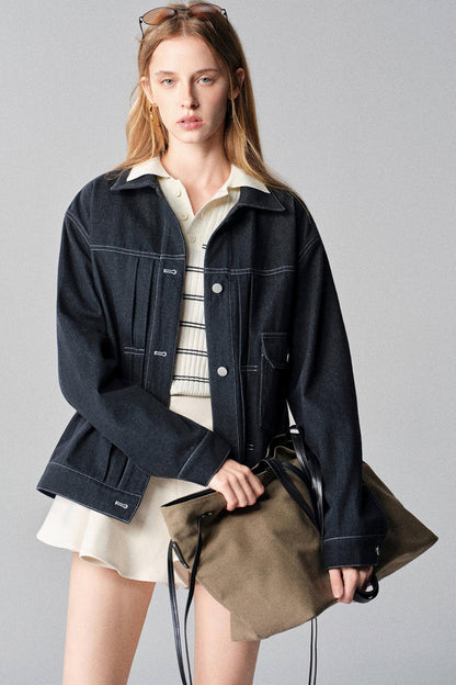 High-Waisted Slimming A-Line Skirt