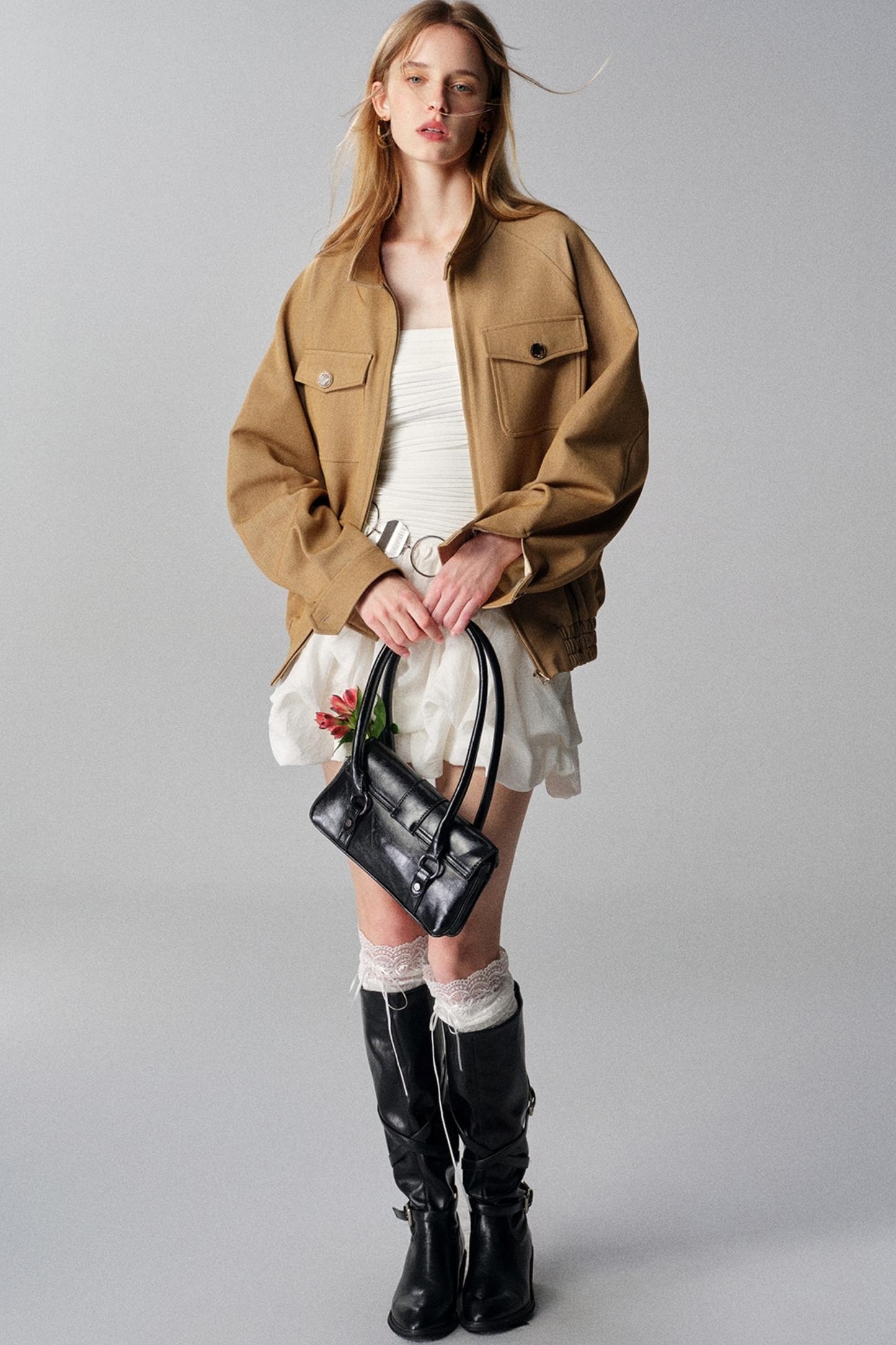 Sea Cappuccino Short Jacket