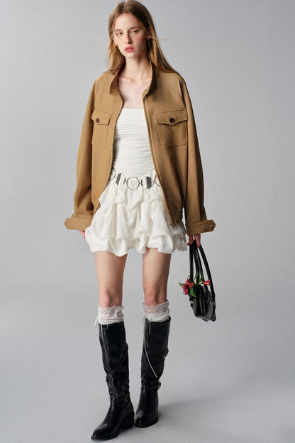 Sea Cappuccino Short Jacket