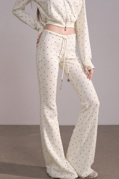 Short Hoodie Cardigan Set-Up