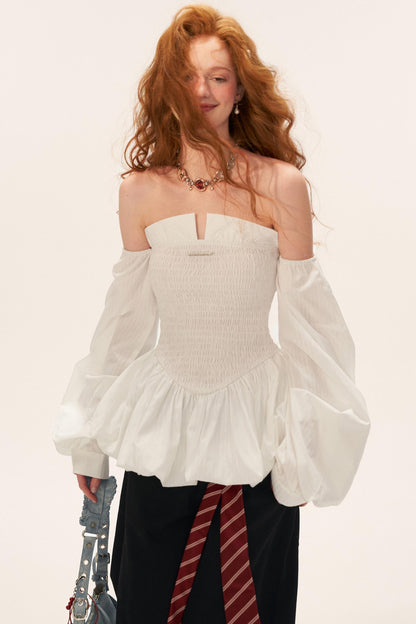 Autumn Long-Sleeved Waist Top