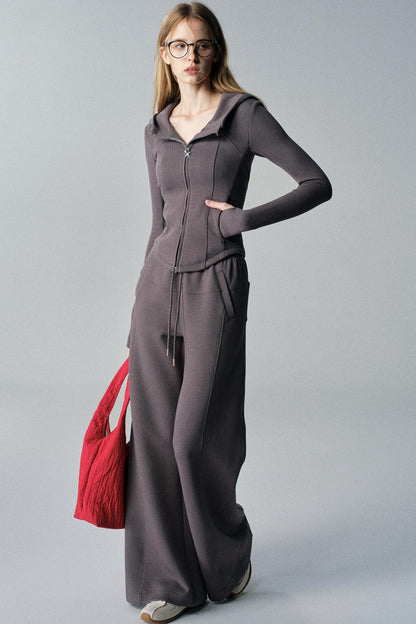 Corridor Set Hooded Sweatshirt Jacket & Pants Set-Up