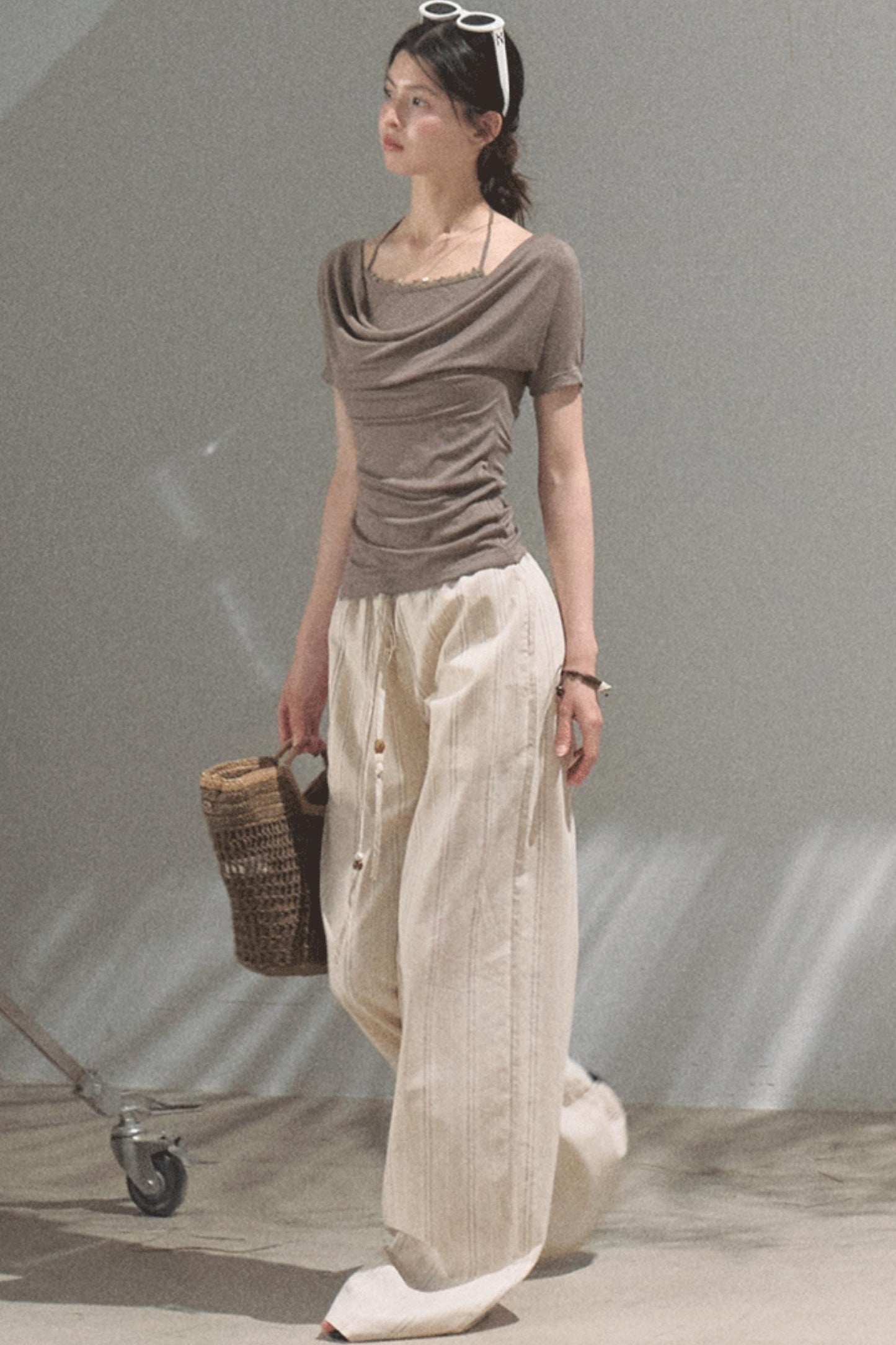 Amber Striped Pants Set-Up