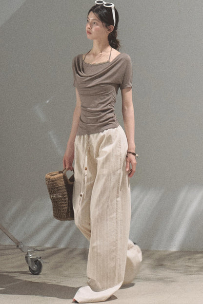 Amber Striped Pants Set-Up