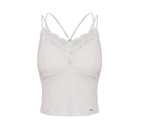 French V-Neck Dress With Inner Cami Set-Up