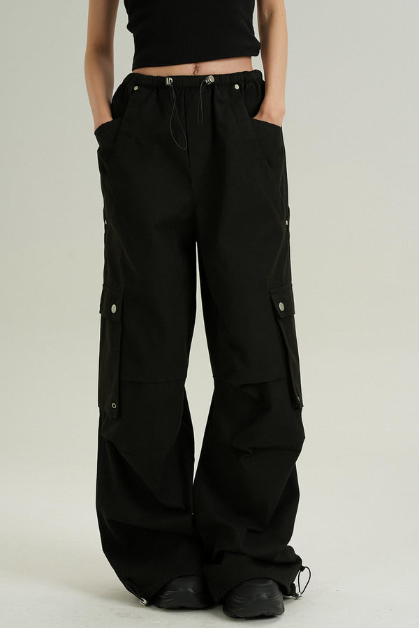 High Waist Casual Wide Pants