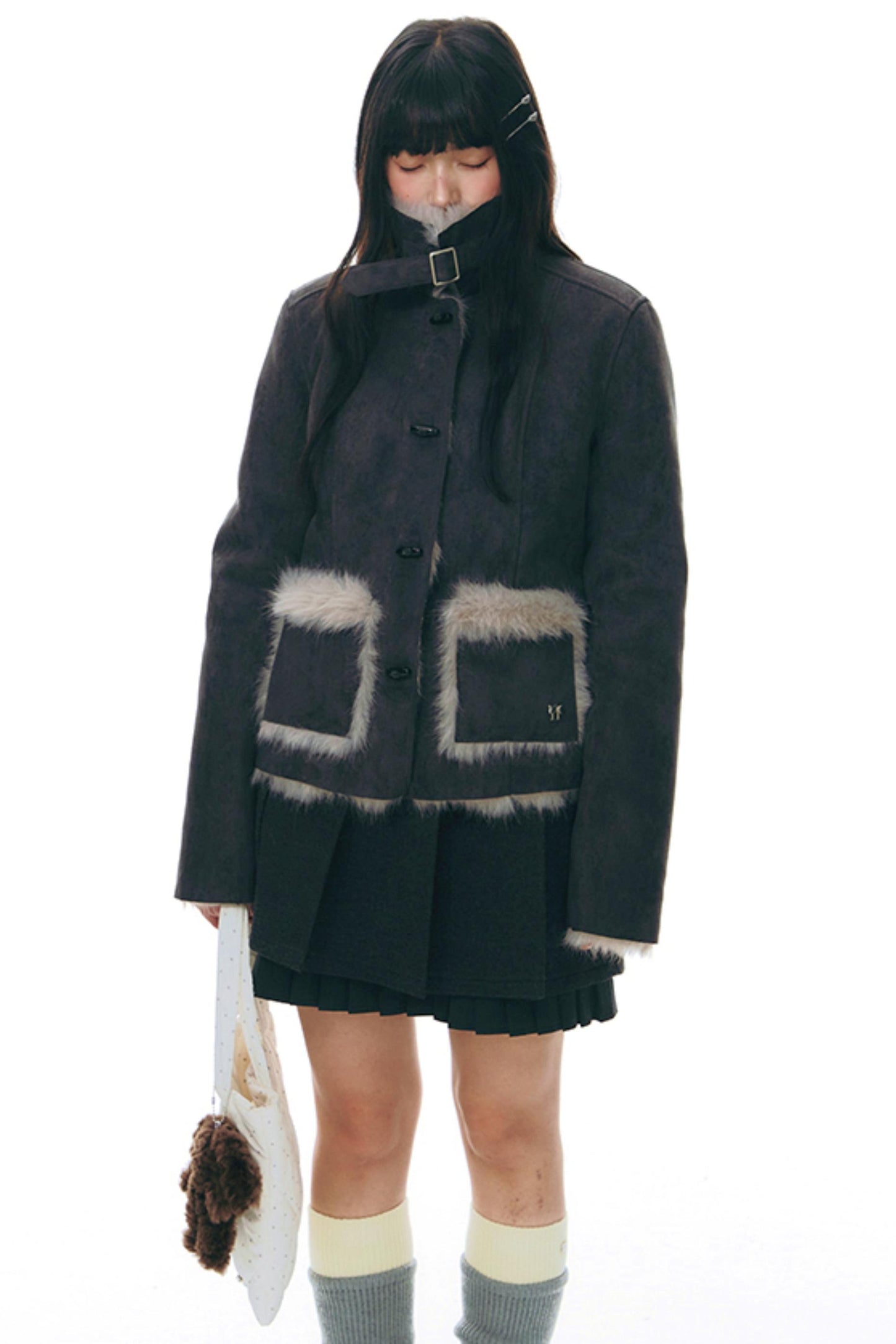 Integrated Lapel Winter Cotton Jacket