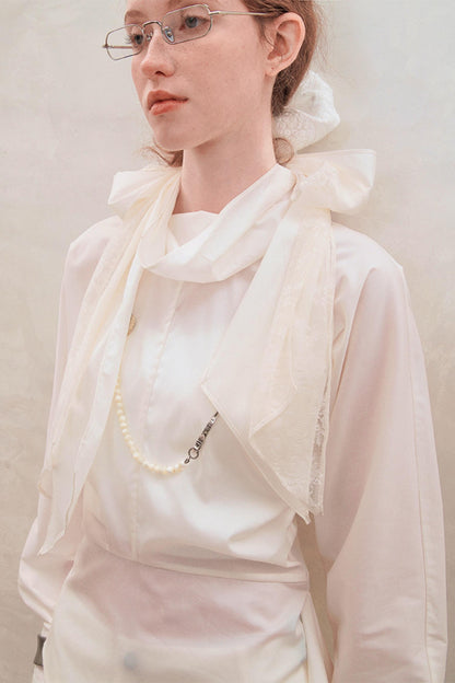 French Style Waist Cinched Shirt Set-Up