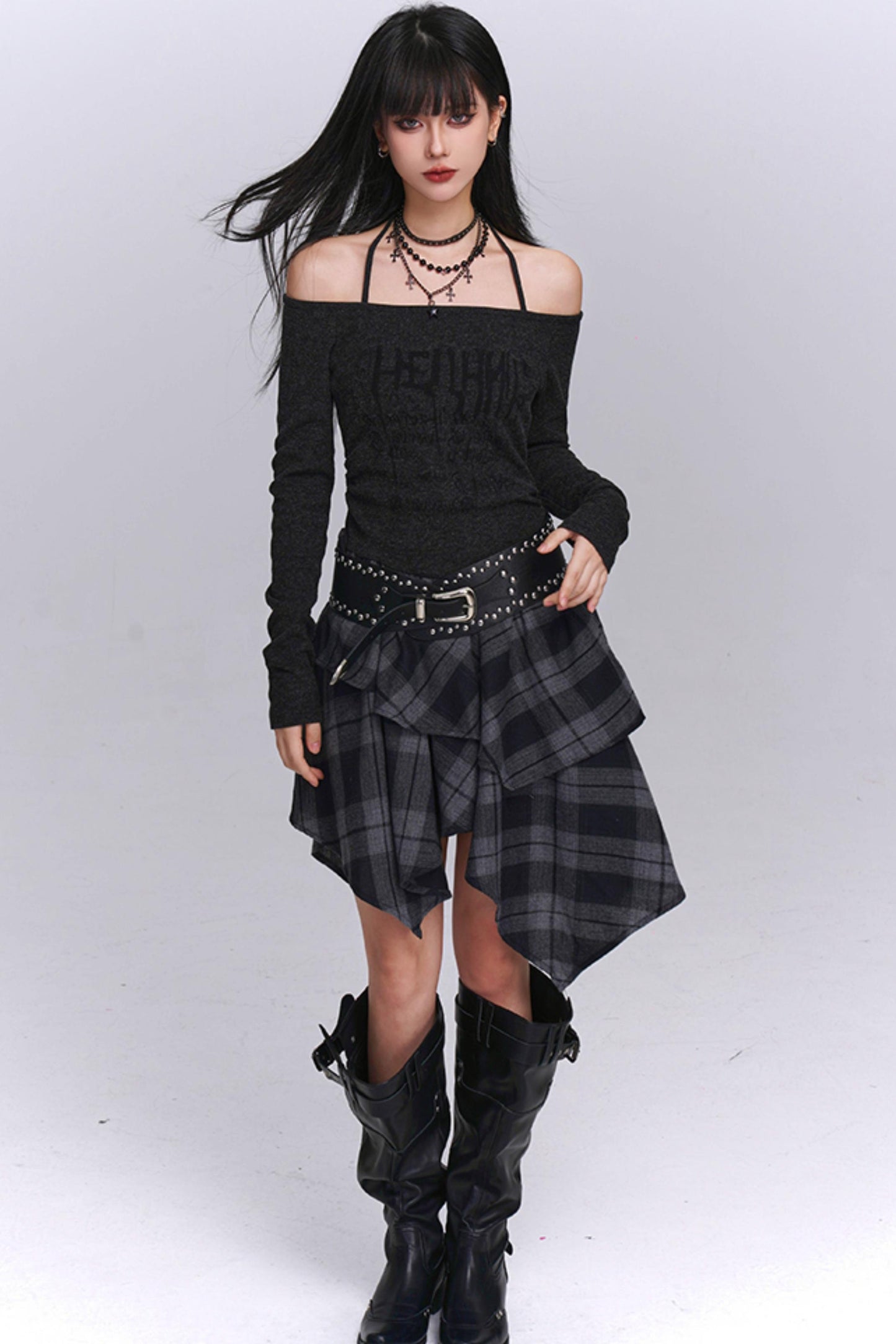 Hot Girl Off-Shoulder Party Dress