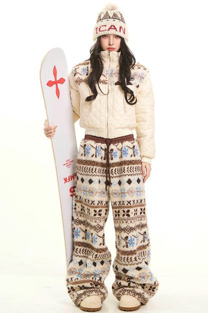 Loose Hooded Warm Cotton Jacket