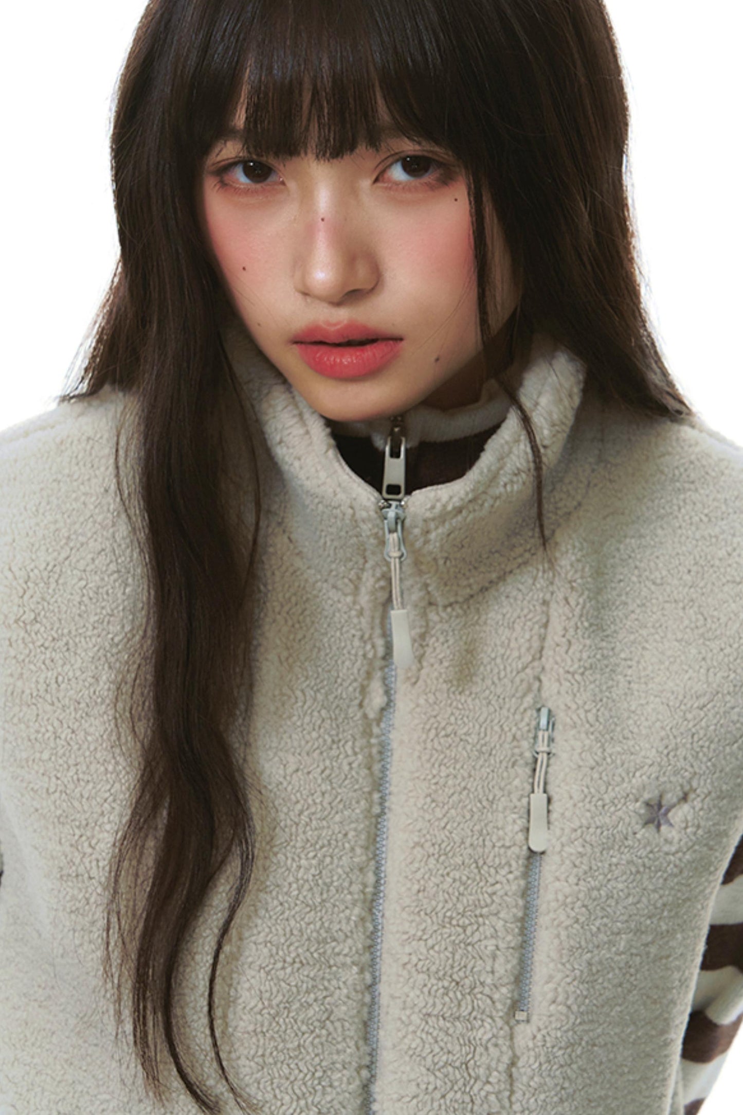 Winter Retro Stand-Up Collar Vest