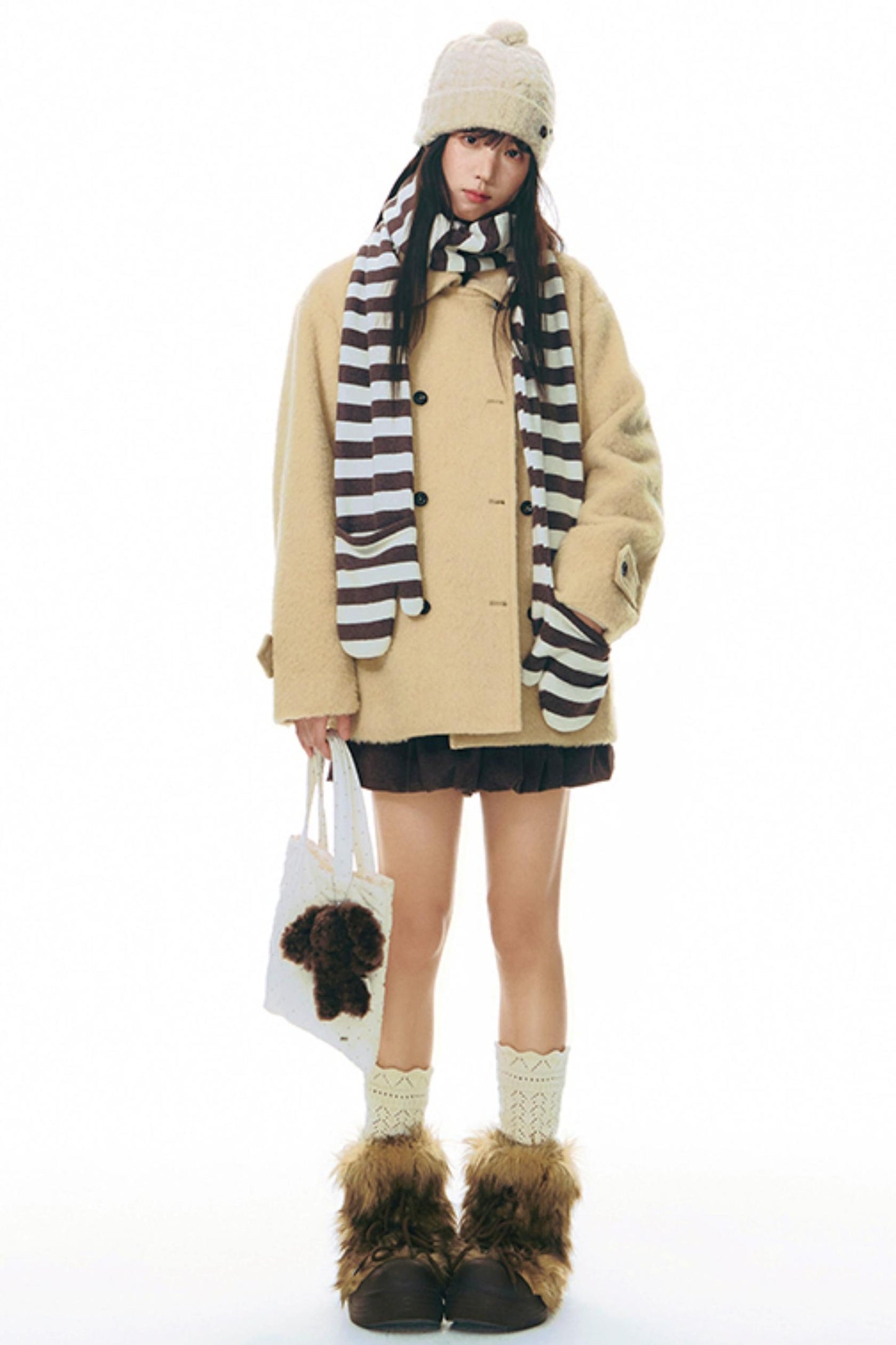 Simple Woolen Jacket