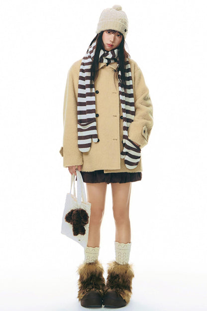 Simple Woolen Jacket