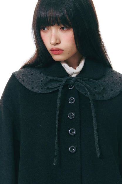 New Polka Dot Shawl Jacket