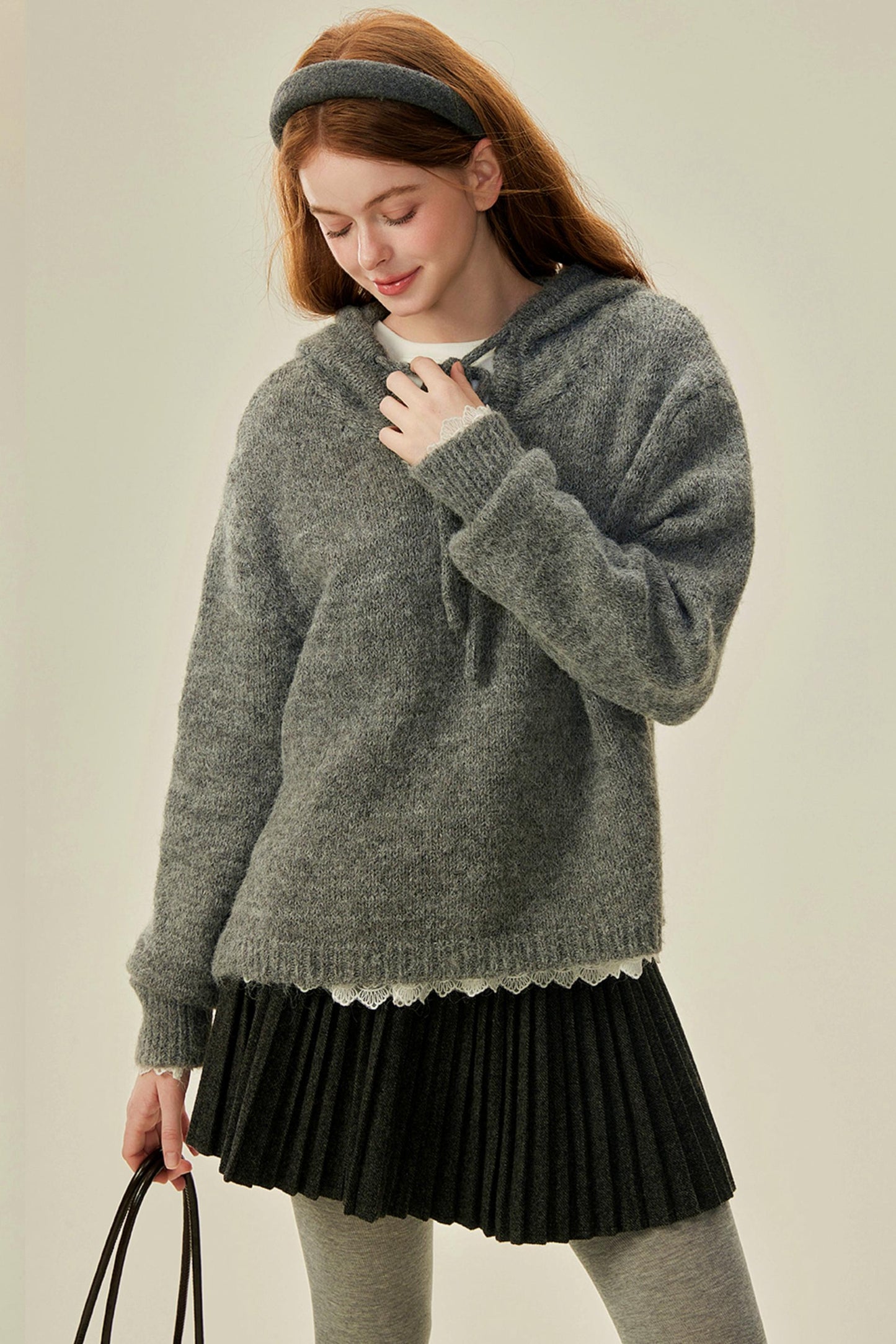 Wool-Blend Base Knit Top