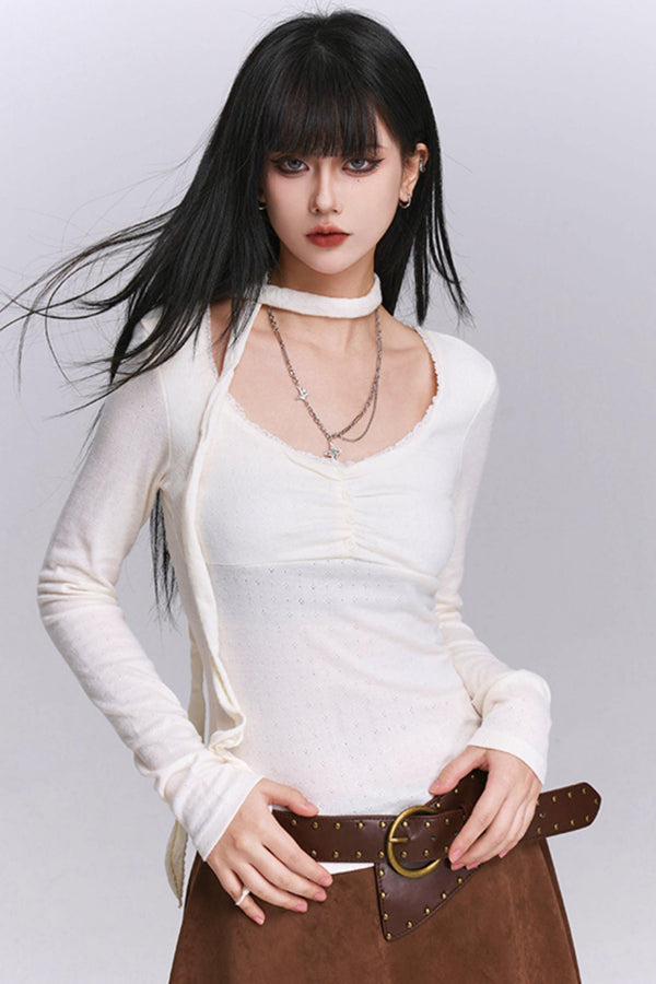 Feminine Silhouette Autumn Top