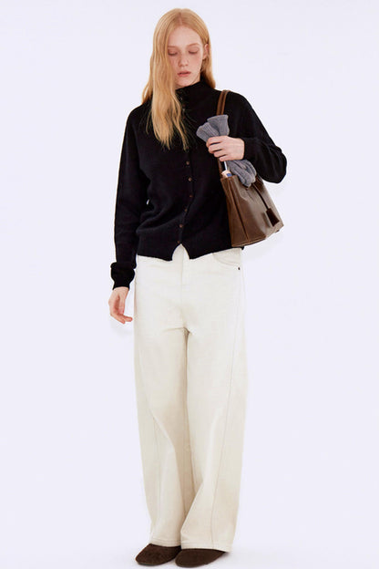 Cloud-Like Wool Cardigan