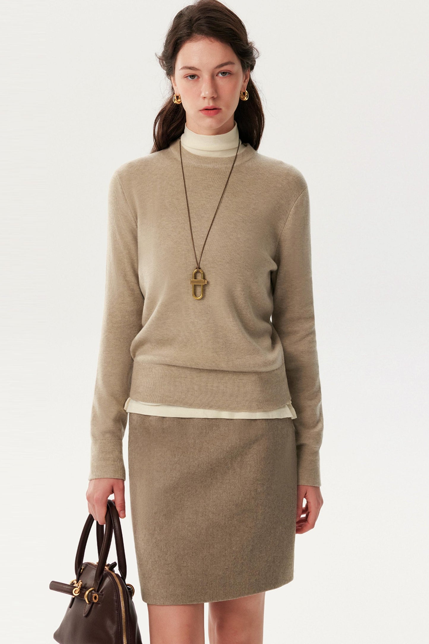 French Wool Blend Sweater