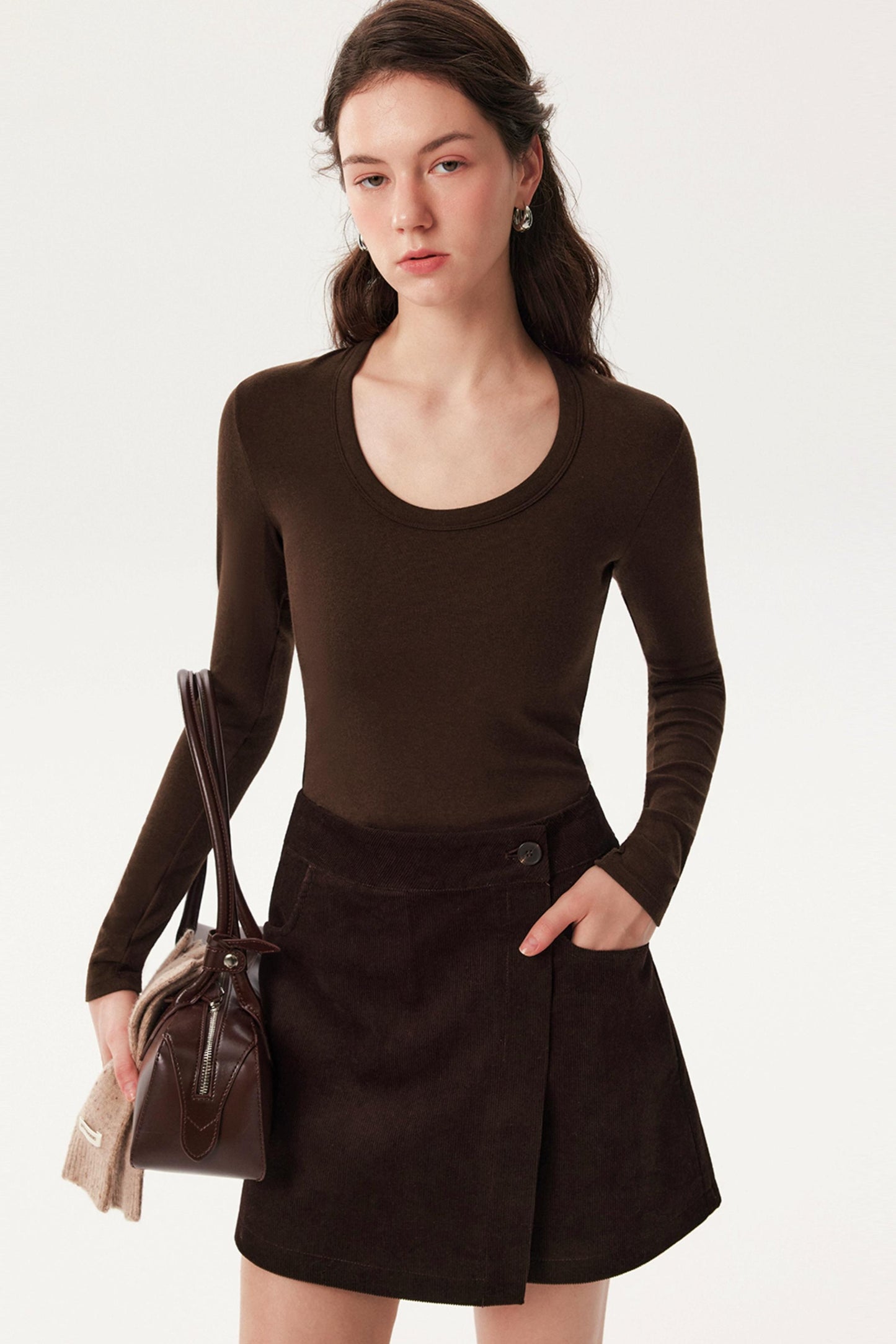 Sheep Wool Slim Knitwear Sweater
