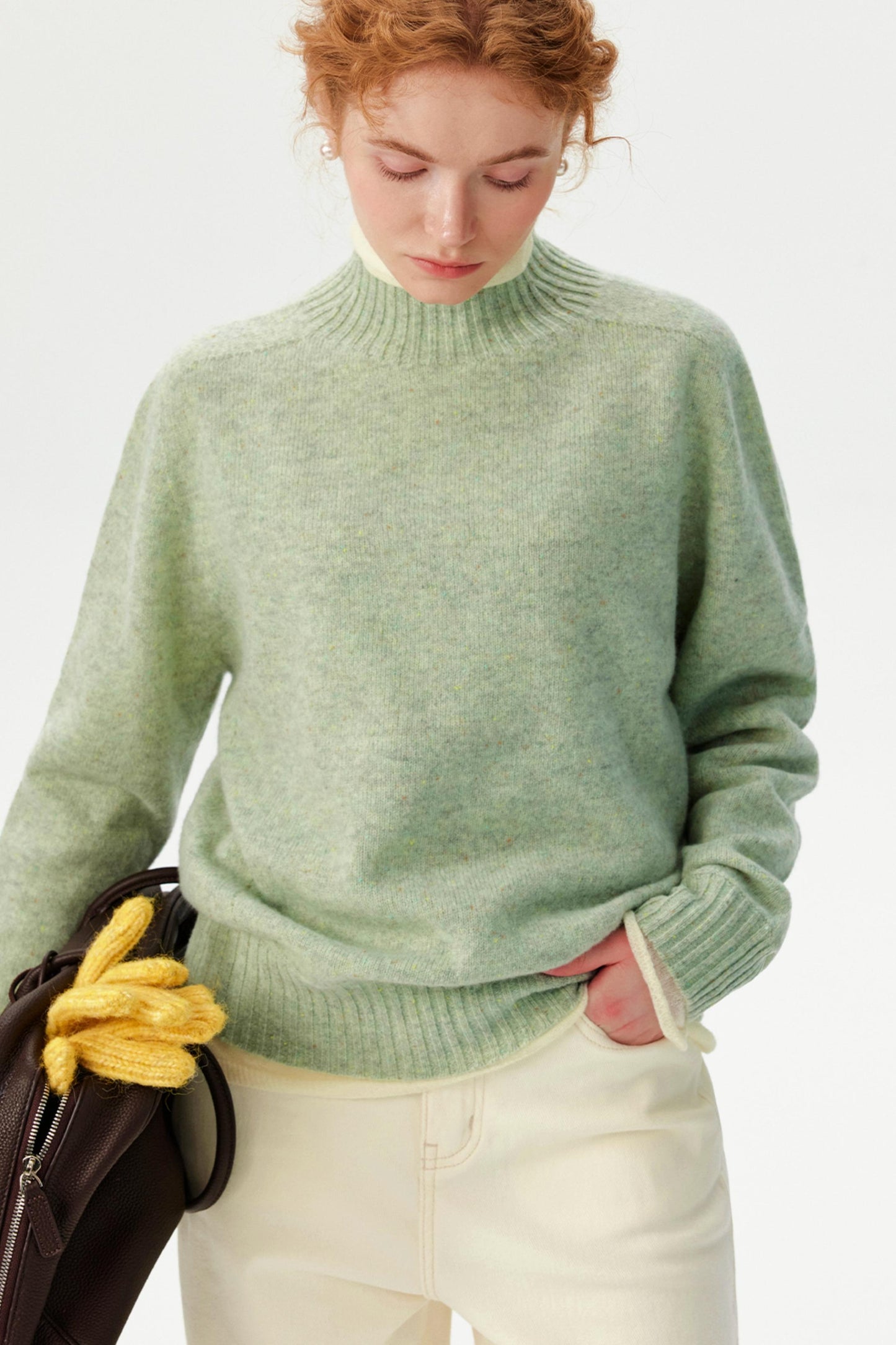 Sheep Wool Retro Knit Sweater