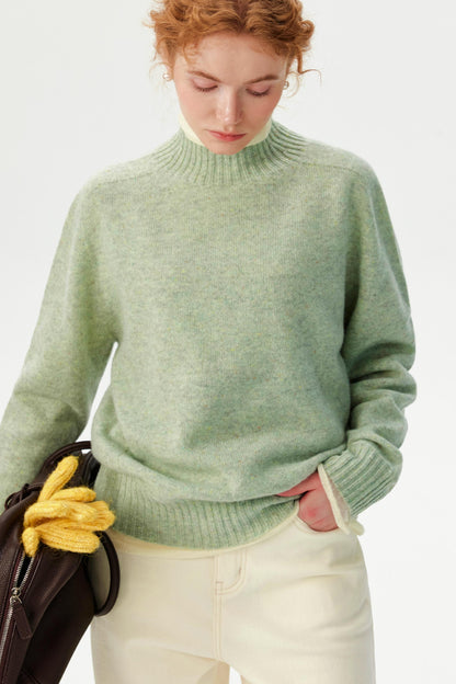 Sheep Wool Retro Knit Sweater