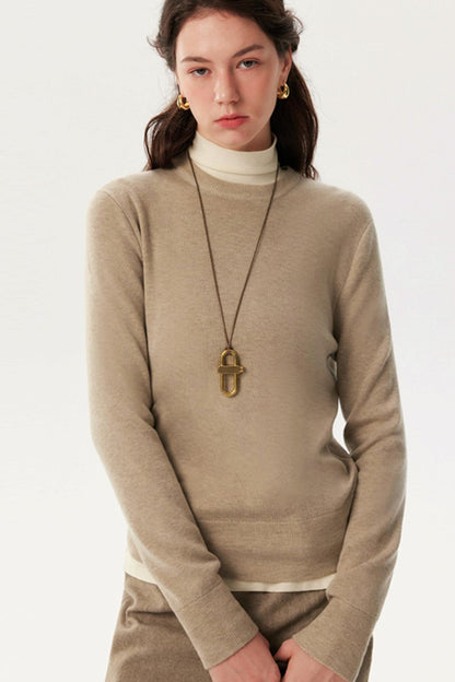 French Wool Blend Sweater