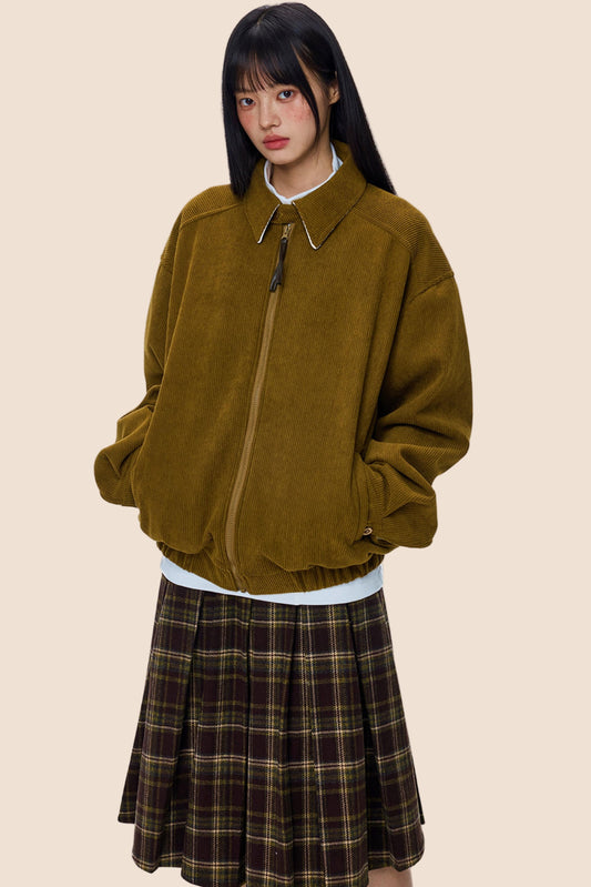 Vintage Corduroy Lapel Jacket