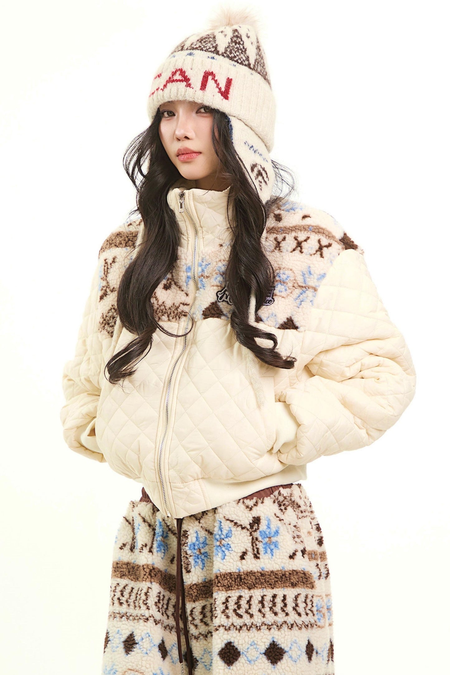 Loose Hooded Warm Cotton Jacket