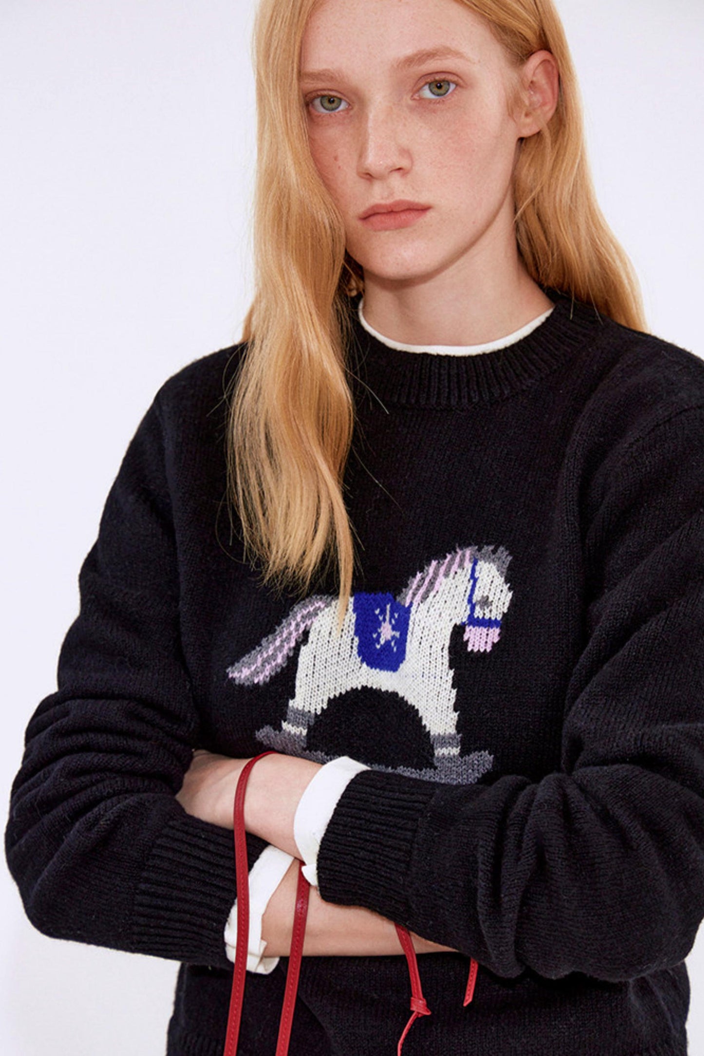 Year of the Horse Jacquard Sweater
