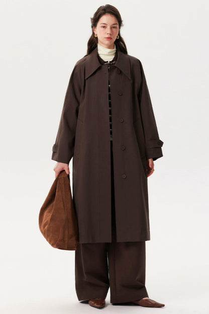 Autumn Tie-Up Trench Coat
