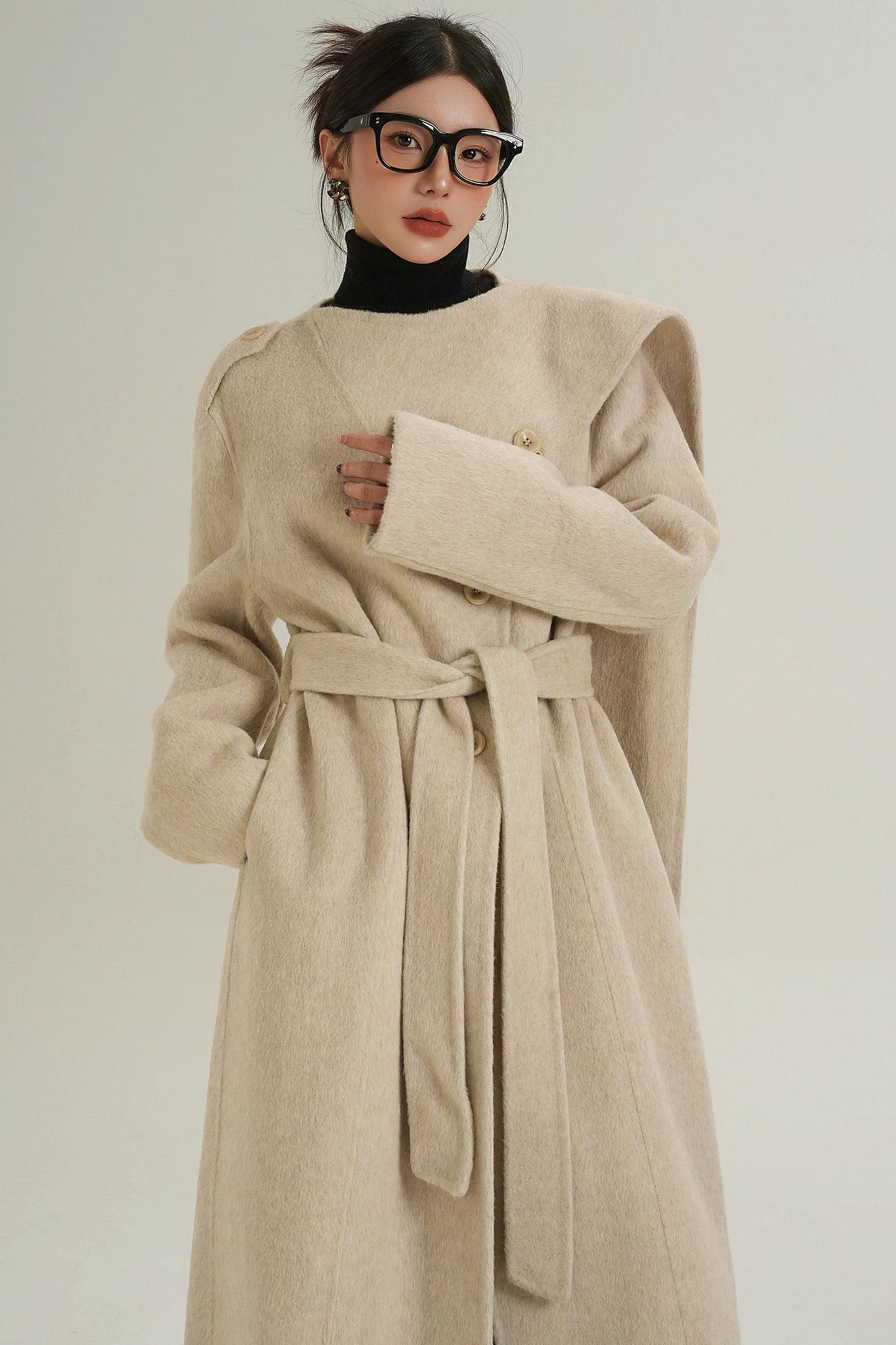 Double-Sided Wool Coat