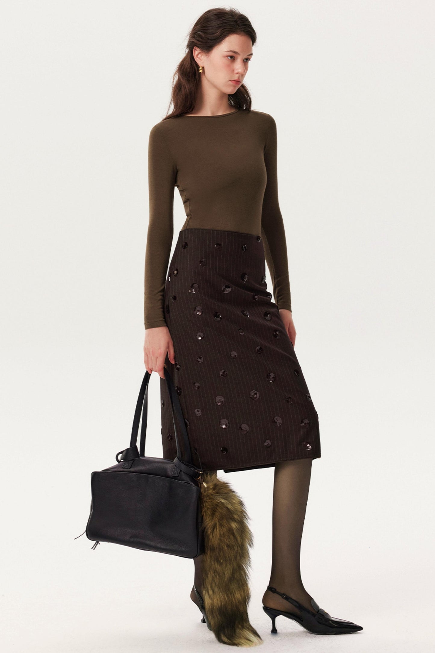 Custom-Dyed Modal Cashmere Sweater