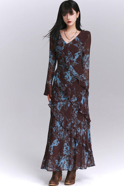 Atmospheric Slim Fit Casual Dress