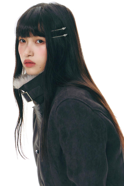 Integrated Lapel Winter Cotton Jacket