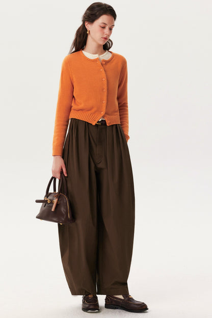 Woven Texture Knit Cardigan